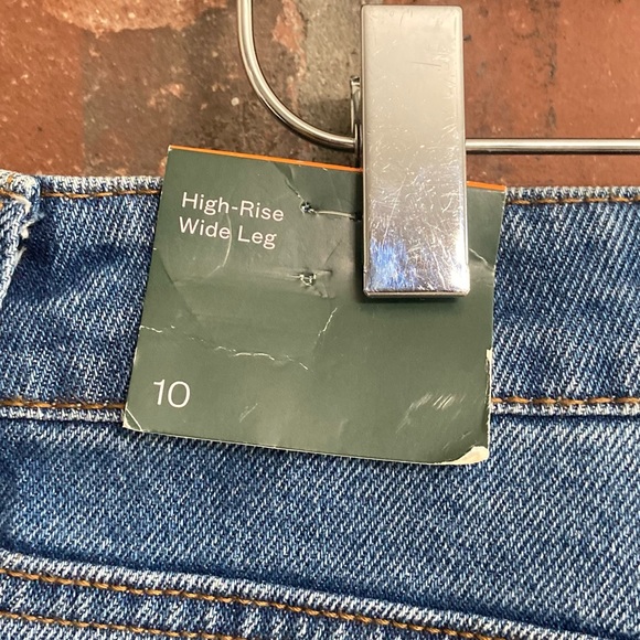 NWT- Wild Fable- Wide Leg, High Rise Jeans- 10 - Picture 10 of 14